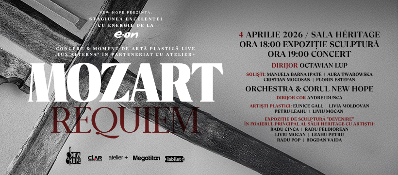 „Mozart – Requiem” răsună în Sala Héritage din Cluj-Napoca