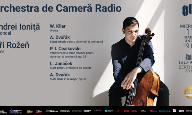 Singurul român premiat cu Medalia de aur a Concursului Internațional „Ceaikovski”, violoncelistul Andrei Ioniță revine la Sala Radio