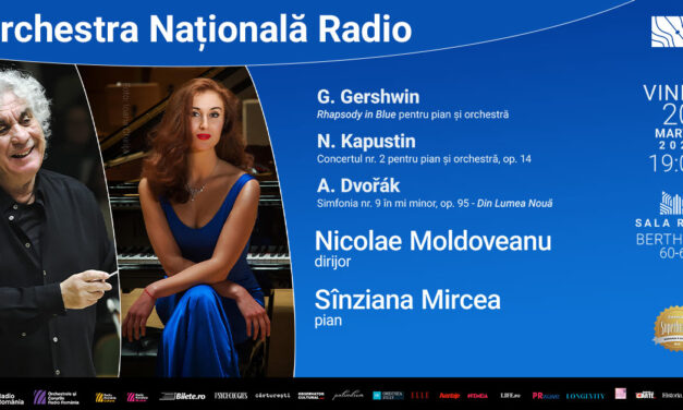 Pianista Sînziana Mircea cântă „Rhapsody in Blue” la Sala Radio