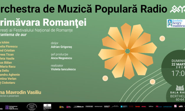 Laureaţi ai Festivalului Naţional de Romanţe „Crizantema de aur” la Sala Radio