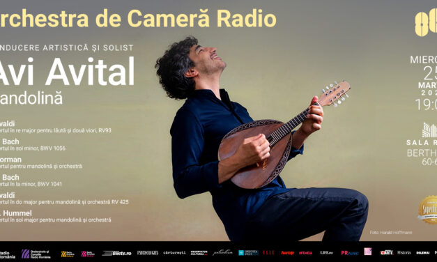 Avi Avital, primul mandolinist nominalizat pentru un premiu Grammy, revine la Sala Radio