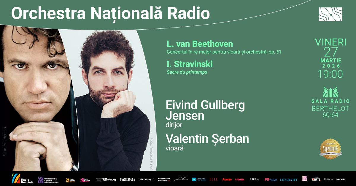 „Ritualul Primăverii” de Stravinski, lucrarea ce a provocat scandal la premiera de la Paris, interpretată la Sala Radio