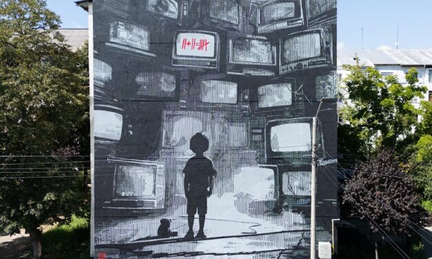 Bacăul este orașul din România cu cea mai mare densitate de picturi murale pe metru pătrat