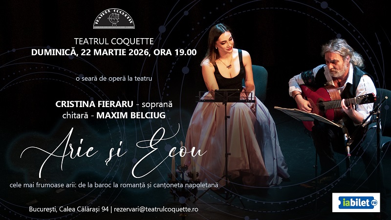 Serile de operă se întorc la Teatrul Coquette. Arie și Ecou, emoție și tinerețe