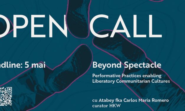 Rezidența Artistică 110, ediția 2026: Despre coeziune socială cu expertul internațional Atabey fka Carlos Maria Romero