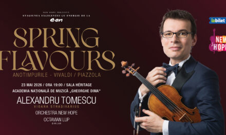 Premieră la Sala Héritage din Cluj-Napoca: sunetul viorii Stradivarius va răsuna într-un concert susținut de Alexandru Tomescu și Orchestra New Hope