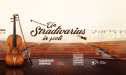 Începe „Un Stradivarius în școli” – Ediția specială pentru copii deficienți de vedere și din orașe cu acces limitat la cultură