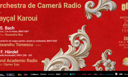 Alexandru Tomescu cântă Bach la Sala Radio