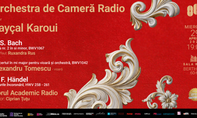 Alexandru Tomescu cântă Bach la Sala Radio