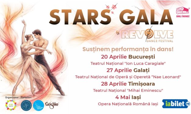 Vedete ale baletului mondial de la Teatrul Mariinsky şi Dutch National Theater în premieră la București, pe scena TNB, pe 20 aprilie în STARS GALA by Revolve Dance