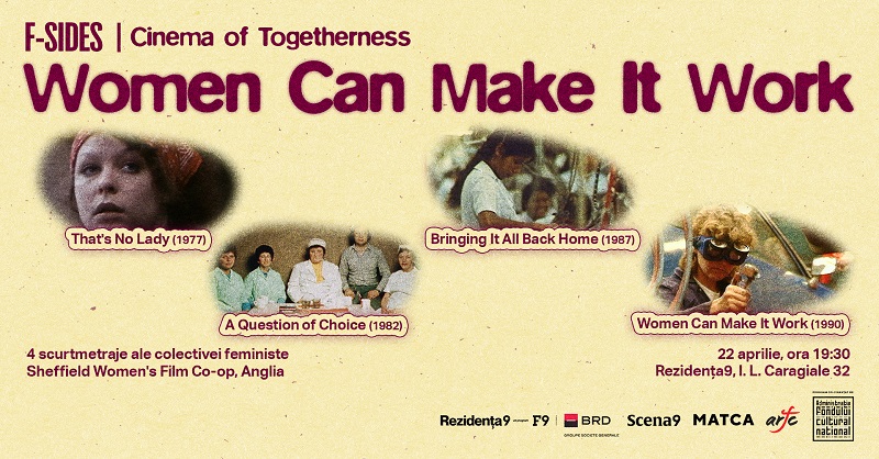 F-SIDES, colectiva dedicată filmelor făcute de femei, lansează 3 noi proiecte în 2026