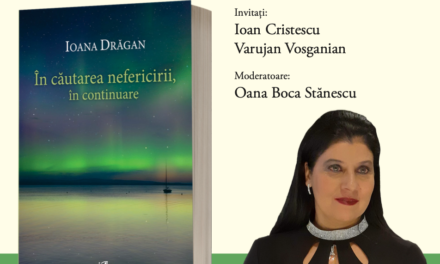 Între două lumi și o singură poveste: scriitoarea Ioana Drăgan revine cu „În căutarea nefericirii, în continuare”