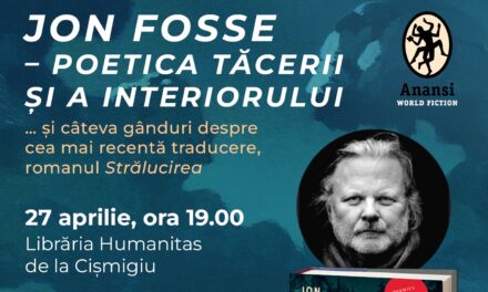 Eveniment la București dedicat literaturii lui Jon Fosse, laureatul Premiului Nobel pentru literatură din 2023