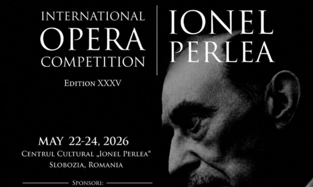 Concursul Internațional de Canto Ionel Perlea – ediţia 35, începe pe 22 mai