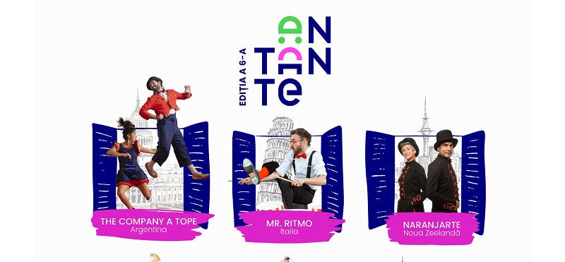 AnTanTe – Festivalul Internațional de Artă Stradală revine la Buzău între 29 mai și 1 iunie, cu cea de-a VI-a ediție