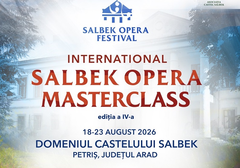 Ultimele două săptămâni de înscrieri la International Salbek Opera Masterclass 2026