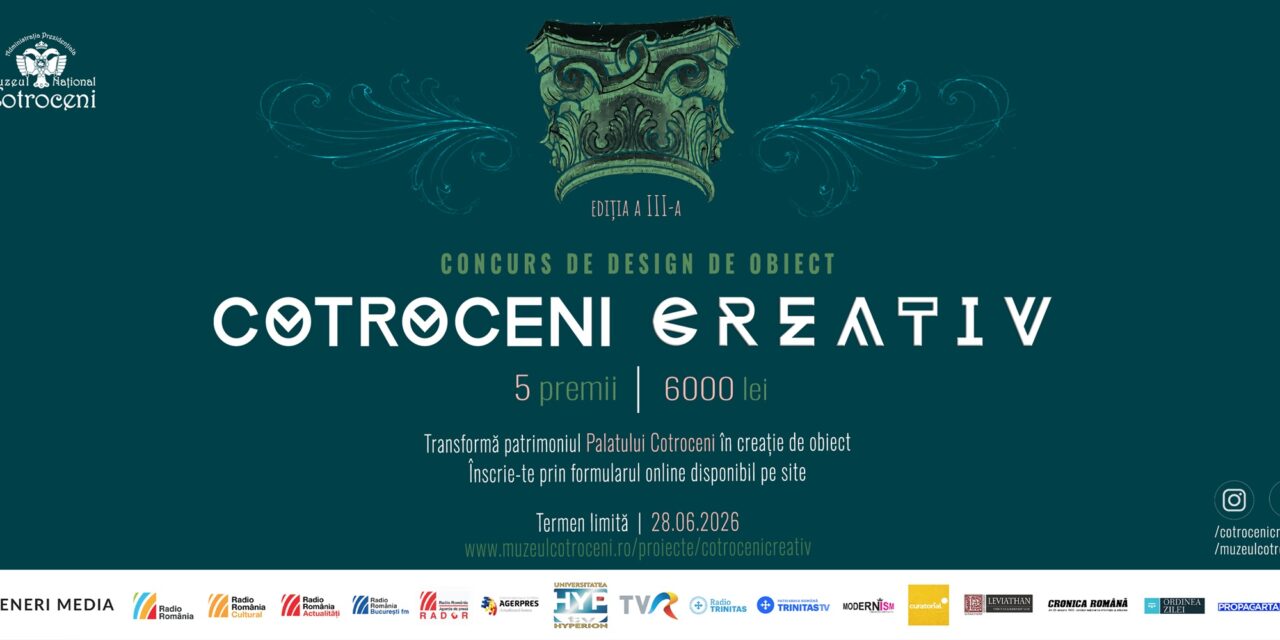 Muzeul Național Cotroceni lansează concursul  Cotroceni Creativ, ediția a III-a