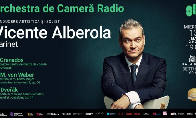 Clarinetistul și dirijorul spaniol Vicente Alberola invitat la Sala Radio