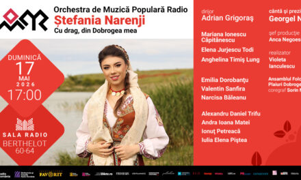 „Cu drag, din Dobrogea mea”: concert și lansare de album Ștefania Narenji