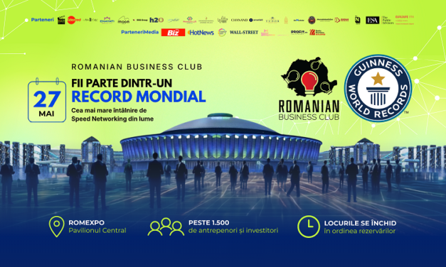 E oficial: Guiness World Records vine în România să certifice cea mai mare întâlnire de Speed Networking din lume