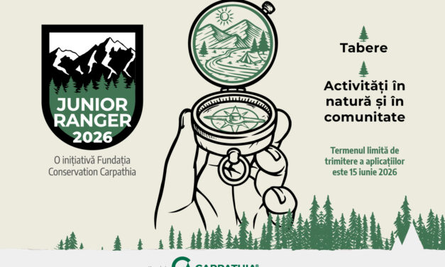 Programul Junior Ranger al Fundației Conservation Carpathia devine mai complex: start înscrieri pentru ediția din 2026