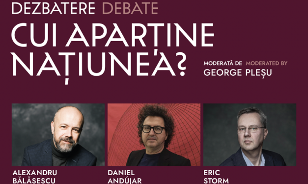 Dezbatere cu Eric Storm, Alexandru Bălășescu și Daniel Andújar: Cui aparține națiunea?