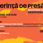 CONFERINȚĂ DE PRESĂ: cele mai recente noutăți despre Bookfest 2026 și programul Bulgariei, țară invitată de onoare