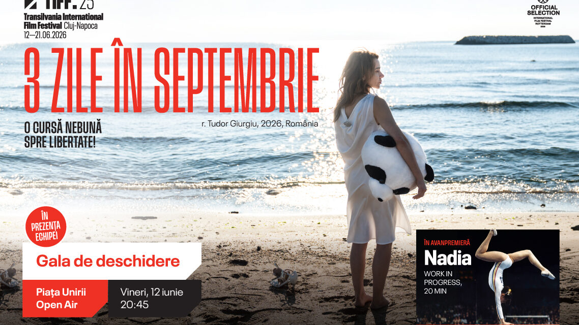 TIFF.25 se deschide cu 3 zile în septembrie și un moment special Nadia Comăneci