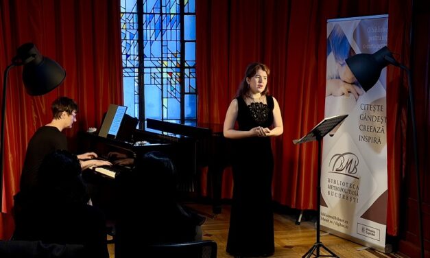 Două tinere soprane, Juliana Wells și Ilinca Oprina – debut la Ateneul Român – sala mică, pe 17 mai