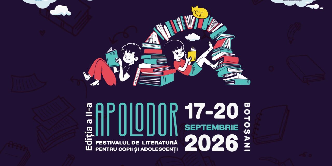 Festivalul APOLODOR de la Botoșani anunță a doua ediție, cu deschidere internațională