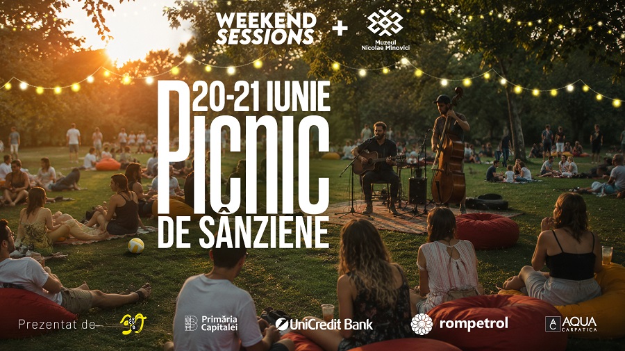 Picnic de Sânziene la Muzeul Nicolae Minovici, Weekend Sessions continuă sezonul de vară pe 20 și 21 iunie