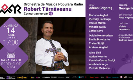 Concert folcloric aniversar: Robert Târnăveanu – 45 de ani