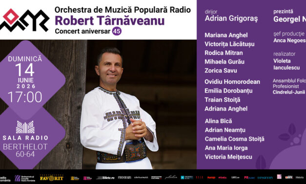Concert folcloric aniversar: Robert Târnăveanu – 45 de ani