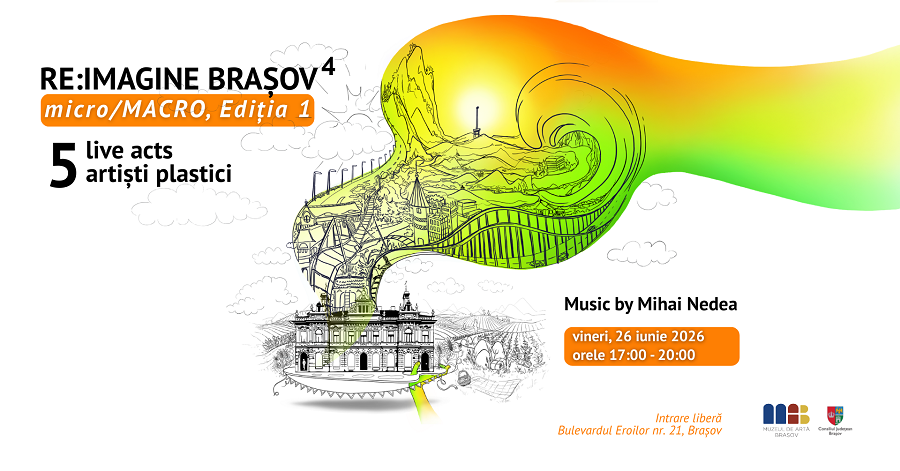 Muzeul de Artă Brașov invită publicul să descopere orașul prin artă în cadrul proiectului „Re:Imagine Brașov”