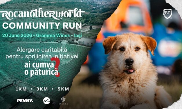Rocanotherworld dă startul unei alergări caritabile: Community Run, un apel la mișcare și solidaritate