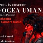 O femeie părăsită, un telefon și prăbușirea treptată a unei iubiri: Orchestra de Cameră Radio prezintă „Vocea umană”, la Bucharest Opera Festival