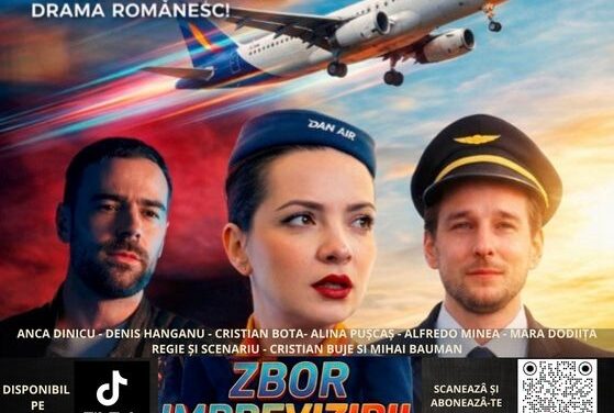 „Zbor imprevizibil”, primul serial românesc filmat integral în format vertical, disponibil online!