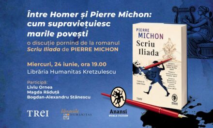 Seară dedicată lui Pierre Michon, unul dintre cei mai importanți scriitori europeni de astăzi, la Humanitas Kretzulescu