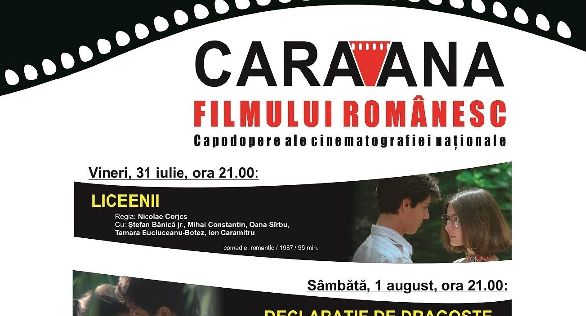 Caravana filmului românesc revine pe Esplanada din Municipiul Slatina