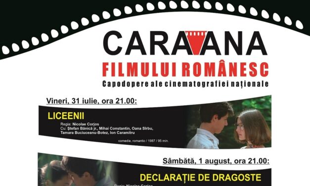 Caravana filmului românesc revine pe Esplanada din Municipiul Slatina