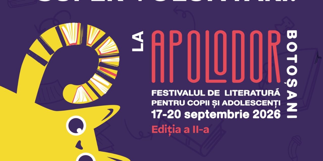 Voluntar la Festivalul APOLODOR. Încep înscrierile, hai!