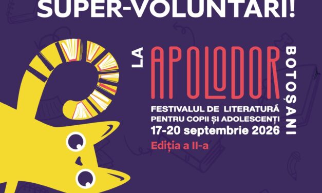 Voluntar la Festivalul APOLODOR. Încep înscrierile, hai!