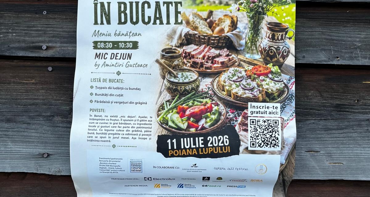 Eveniment gastronomic maraton de 9 ore: Țușpais dă ludăiță cu bundaș și Topfennudli cu Rote Grütze, gătite de 200 de iubitori de jazz în cadrul festivalului din Gărâna