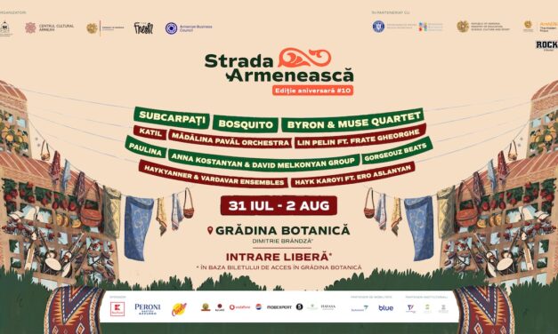 Festivalul Strada Armenească celebrează 10 ediții între 31 iulie și 2 august în Grădina Botanică din București