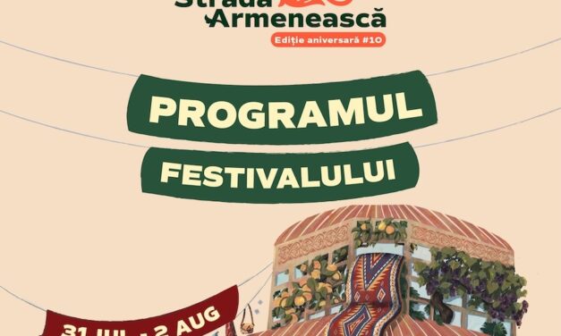 Festivalul Strada Armenească anunță programul complet al ediției aniversare: trei zile de concerte, ateliere și întâlniri în Grădina Botanică între 31 iulie și 2 august