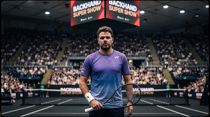Stan Wawrinka revine la București pentru un show de gală dedicat carierei sale, pe același teren unde a debutat în 2004