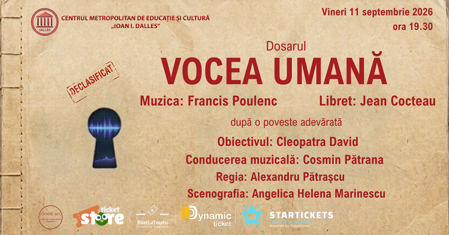 Dosarul Vocea Umană | O poveste adevărată despre tot ce nu se poate spune în cuvinte