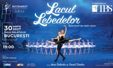 Bucharest International Ballet Gala 2027 revine cu o premieră spectaculoasă: „Lacul Lebedelor”, cu Iana Salenko și Daniil Simkin