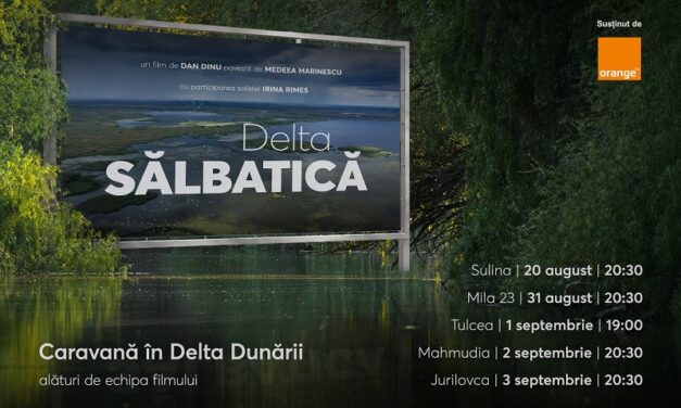 Caravana „Delta Sălbatică” – proiecții gratuite în Delta Dunării, la Sulina, Mila 23, Tulcea, Mahmudia și Jurilovca