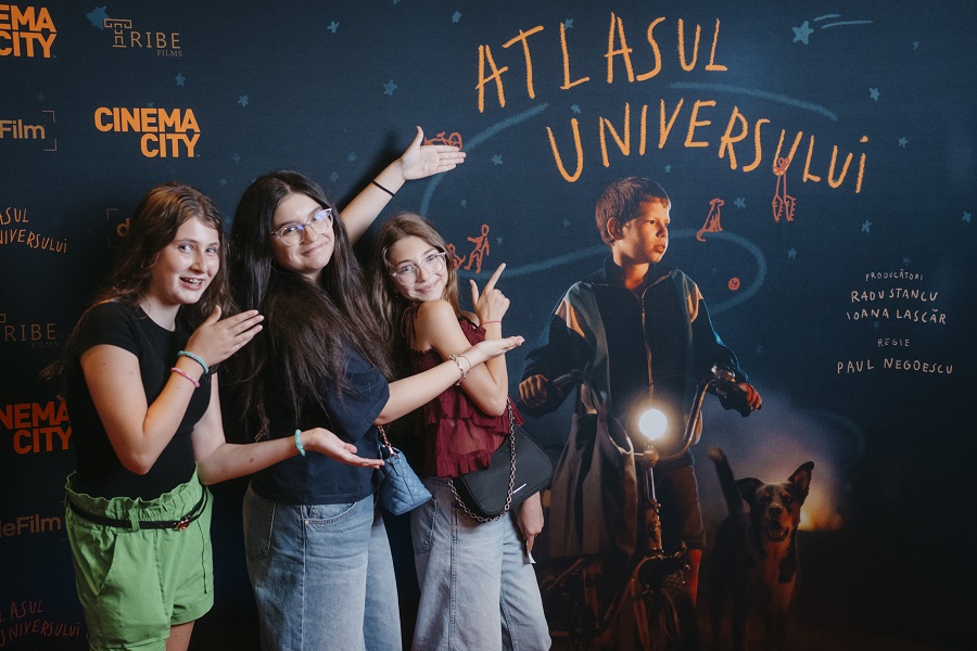 Matei Donciu, actorul principal din „Atlasul Universului”, starul primelor proiecții speciale pentru copii la Cinema City!